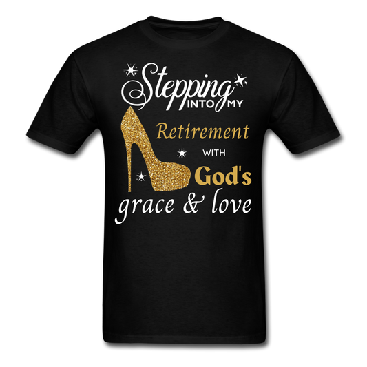 RETIREMENT GRACE UNISEX SHIRT - black