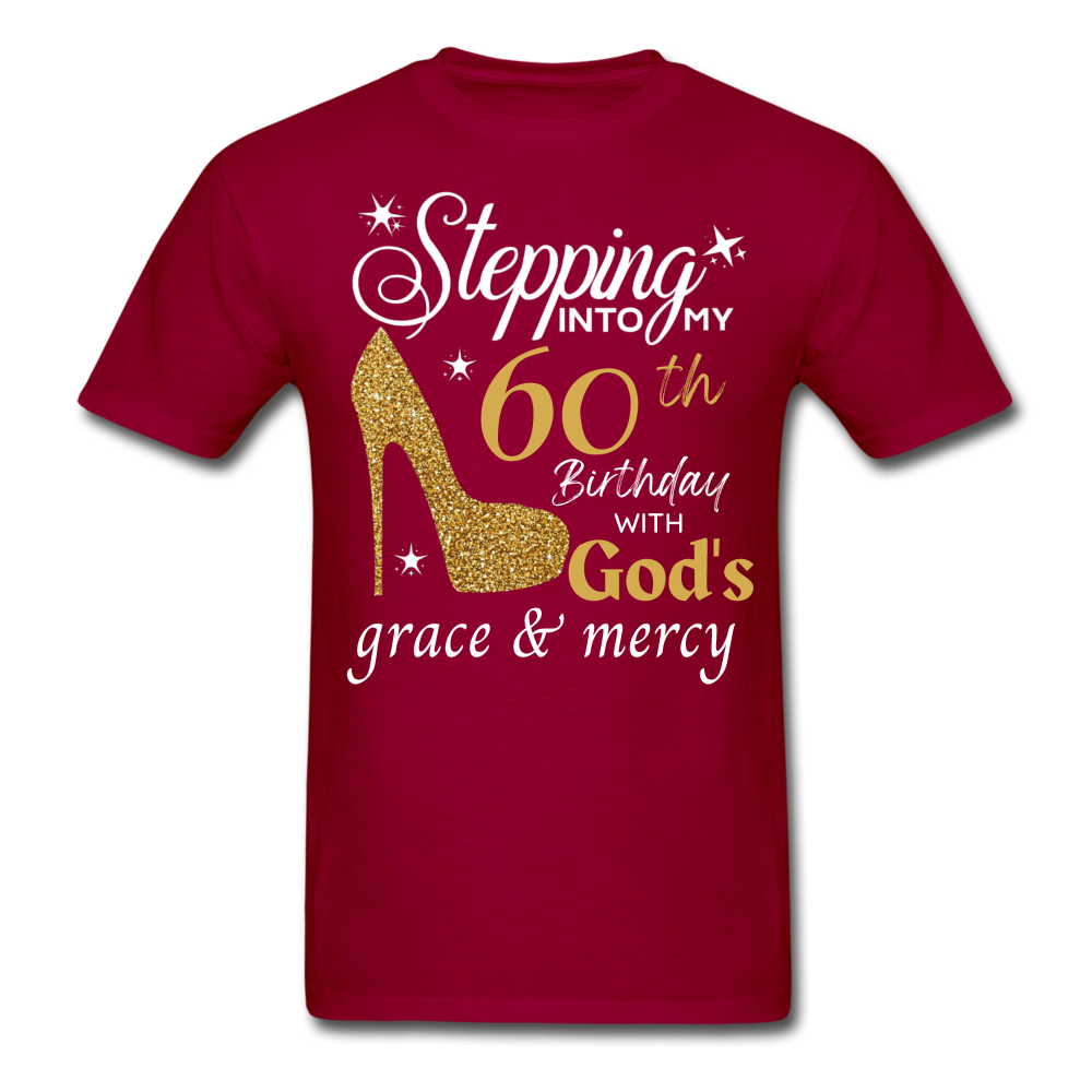GRACE 60 UNISEX SHIRT - dark red