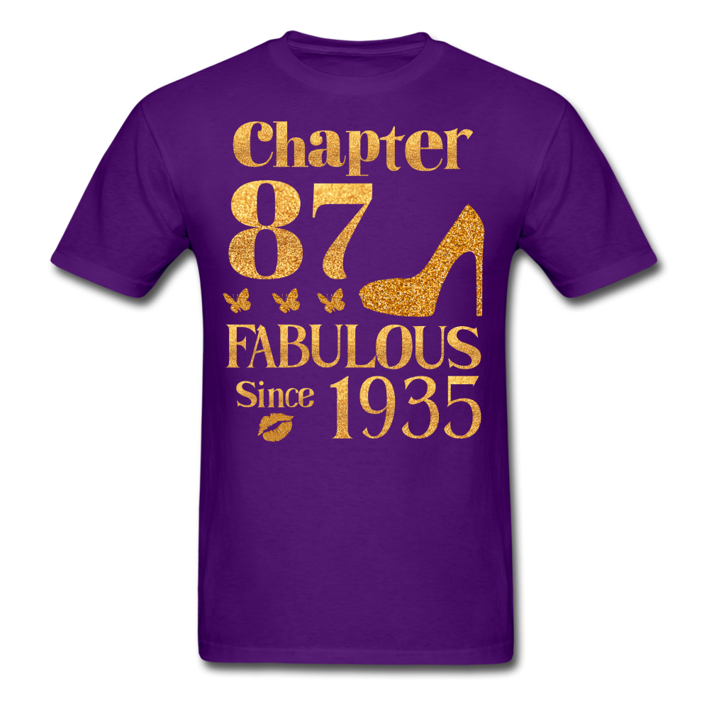 GOLD 87-1935 UNISEX SHIRT - purple