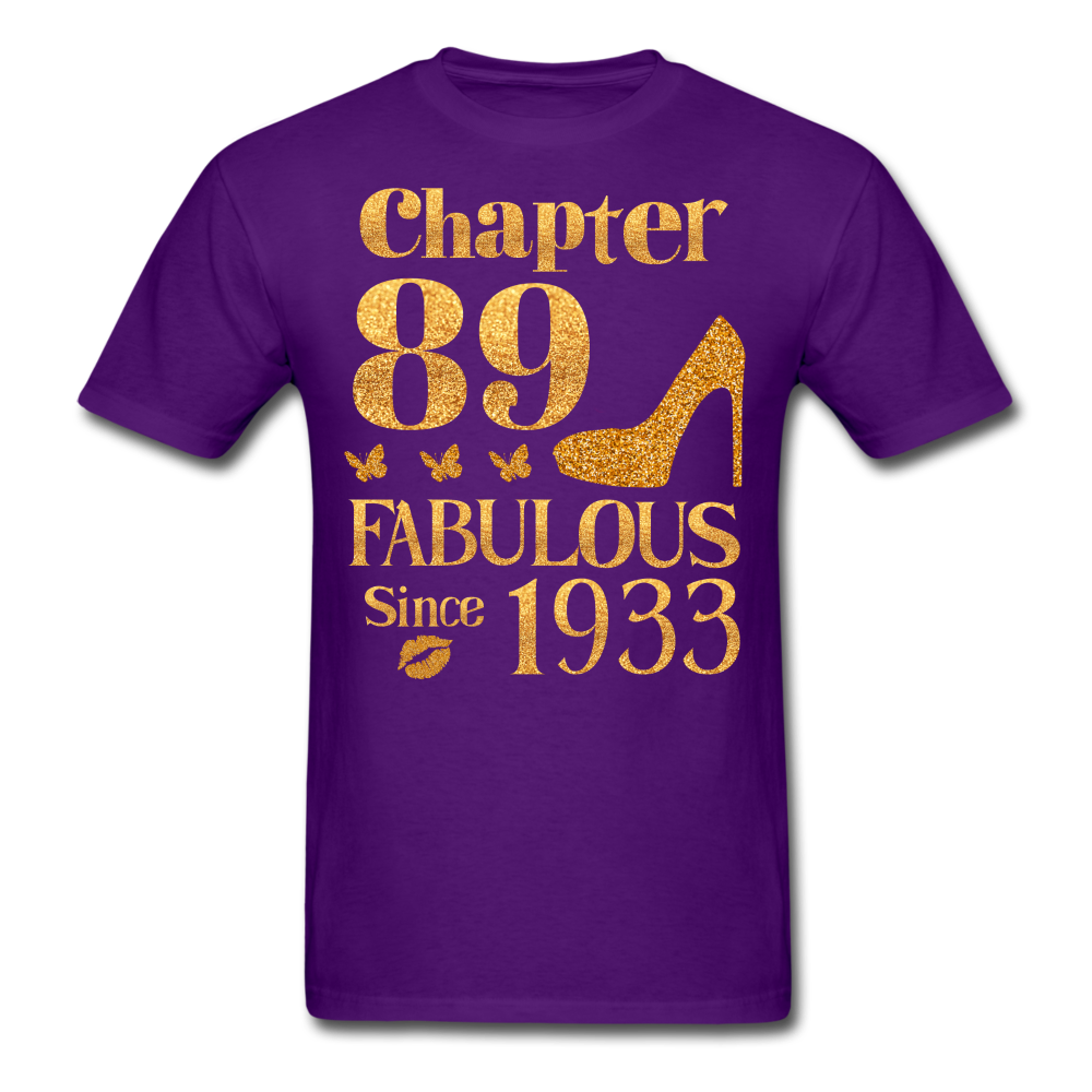 GOLD 89-1933 UNISEX SHIRT - purple