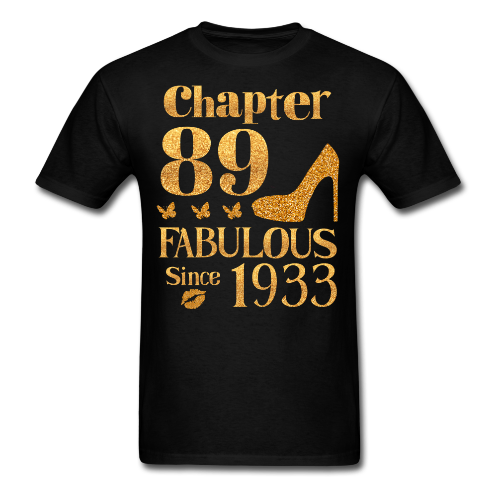 GOLD 89-1933 UNISEX SHIRT - black