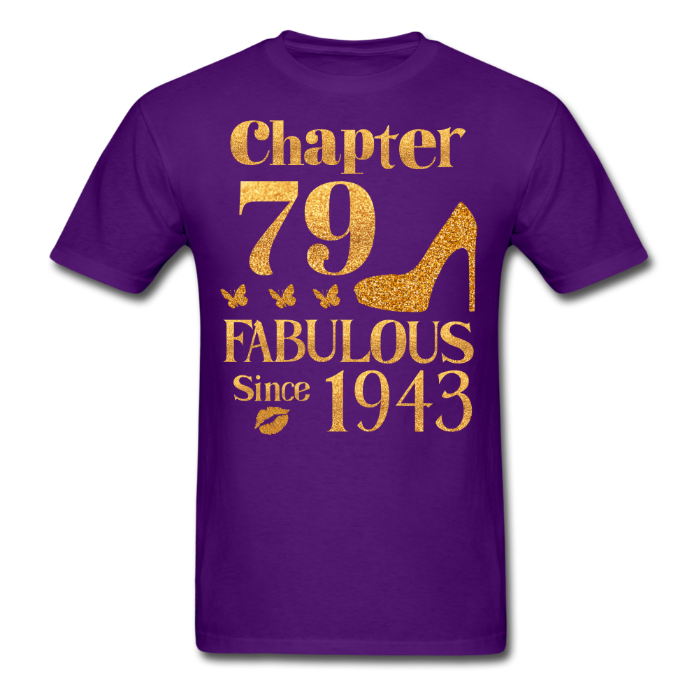 GOLD 79-1943 UNISEX SHIRT - purple