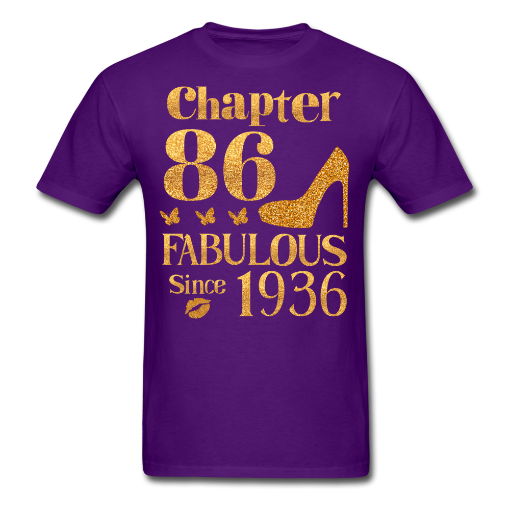 GOLD 86-1936 UNISEX SHIRT - purple