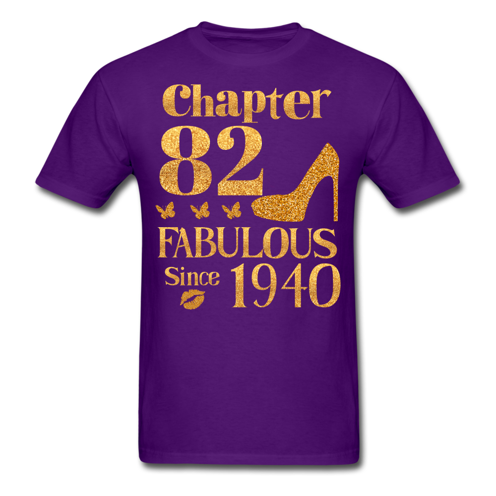 GOLD 82-1940 UNISEX SHIRT - purple