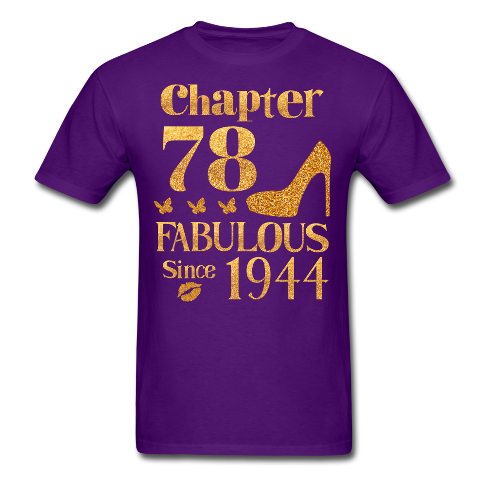 GOLD 78-1944 UNISEX SHIRT - purple