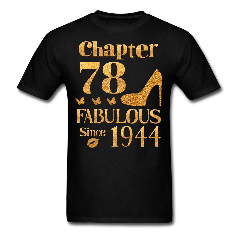 GOLD 78-1944 UNISEX SHIRT - black