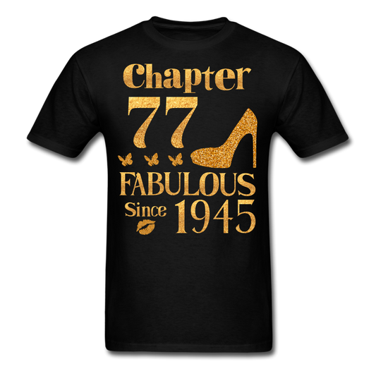 GOLD 77-1945 UNISEX SHIRT - black