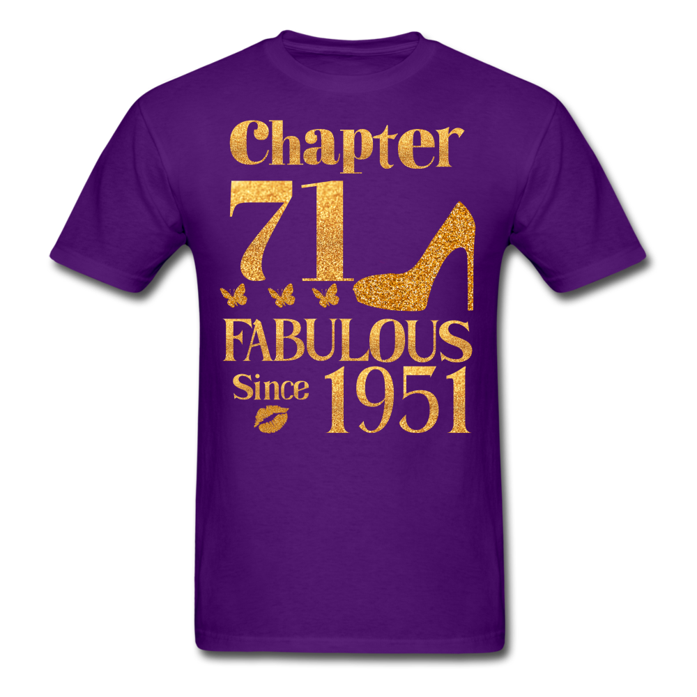 GOLD 71-1951 UNISEX SHIRT - purple
