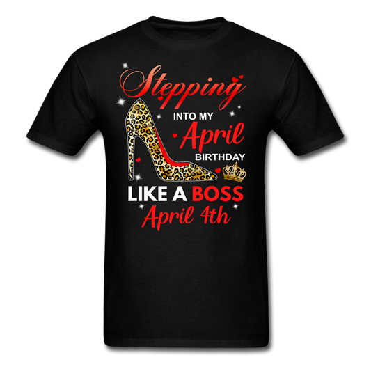 BOSS 4TH APRIL UNSIEX SHIRT - black
