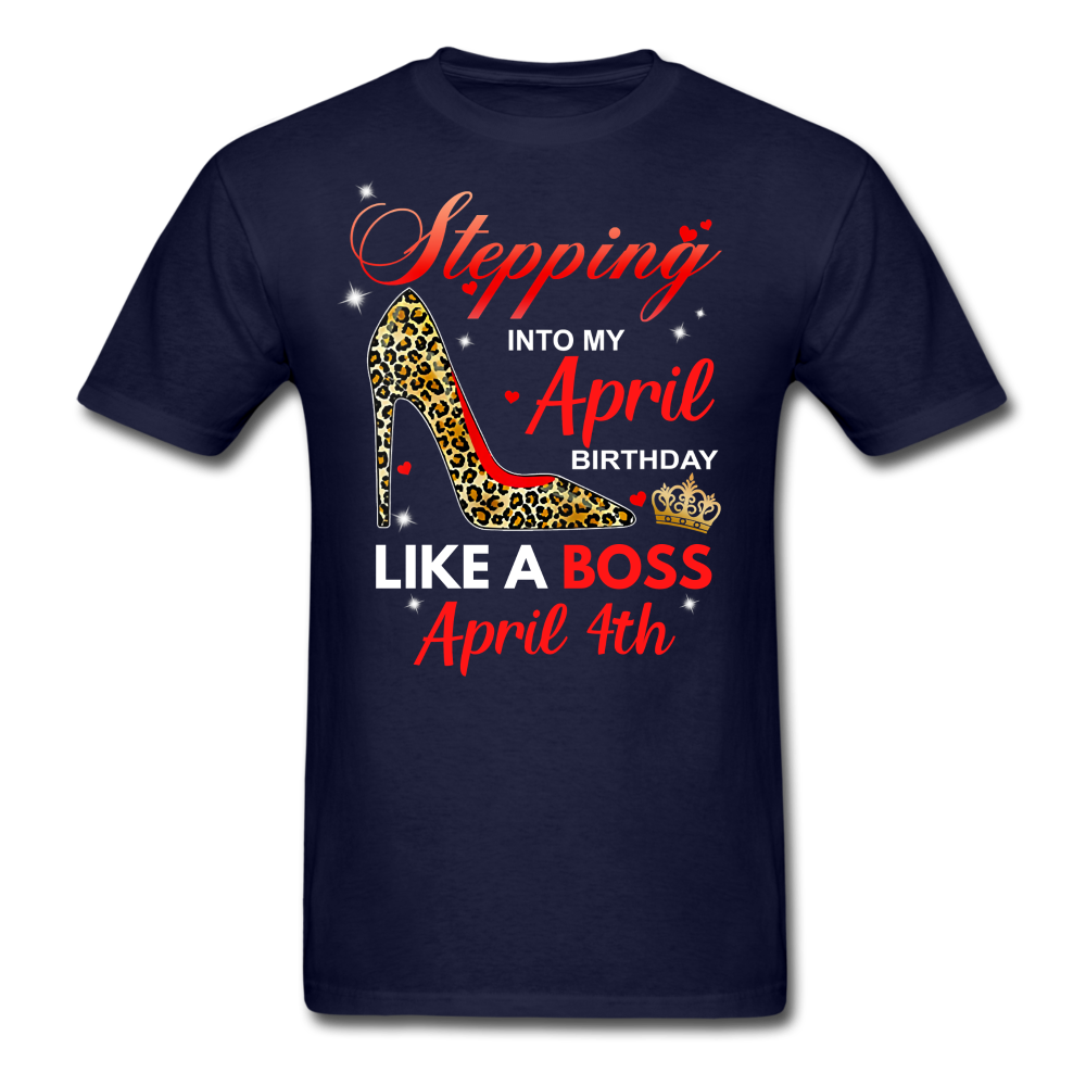 BOSS 4TH APRIL UNSIEX SHIRT - navy