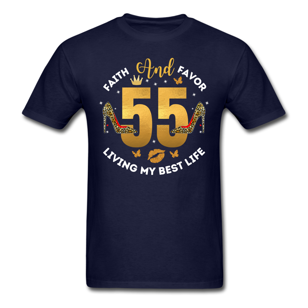 55 FAITH FAVOR UNISEX SHIRT - navy