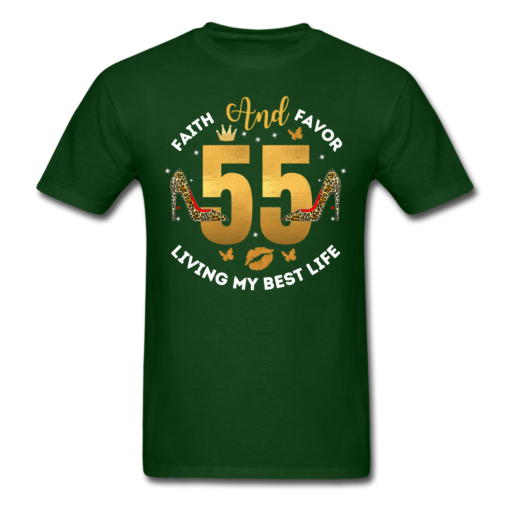55 FAITH FAVOR UNISEX SHIRT - forest green