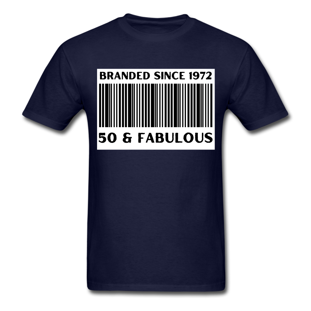 BRANDED 50 UNISEX SHIRT - navy