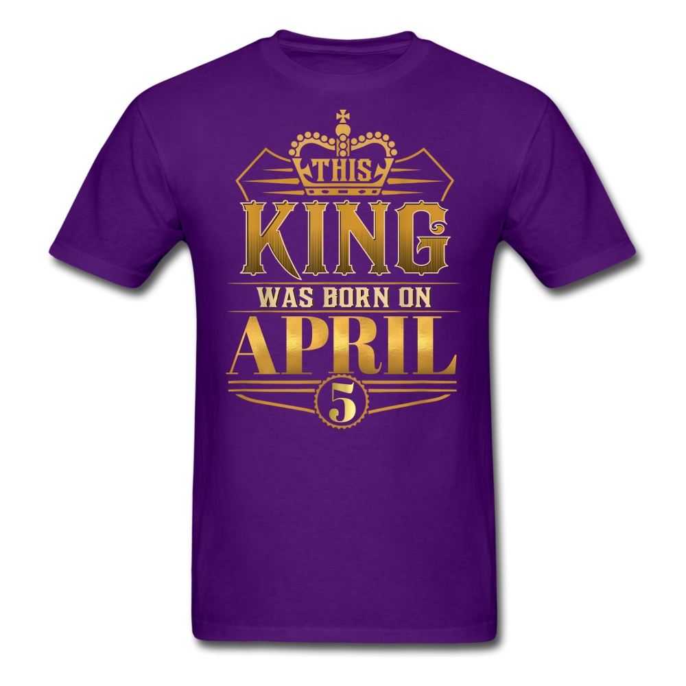 KING 5TH APRIL - purple