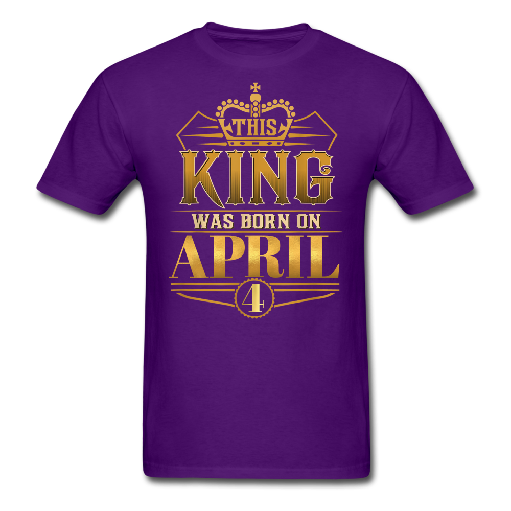 KING 4TH APRIL - purple