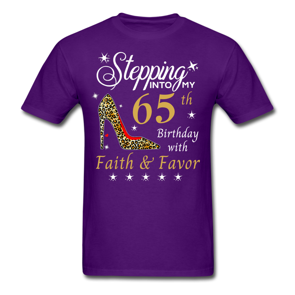STEP 65 FAITH UNISEX SHIRT - purple