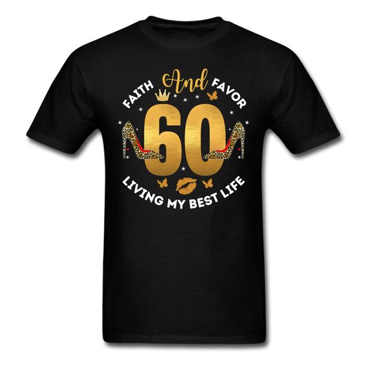 60 FAITH FAVOR UNISEX SHIRT - black