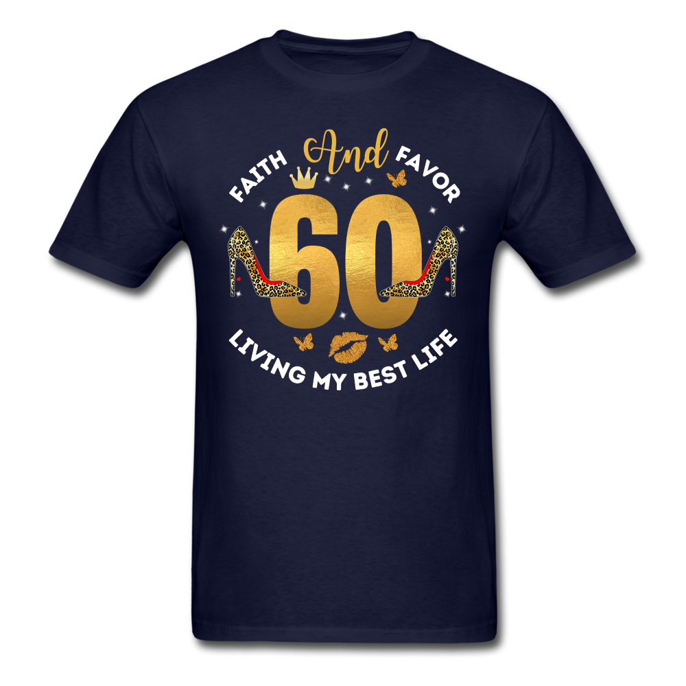 60 FAITH FAVOR UNISEX SHIRT - navy