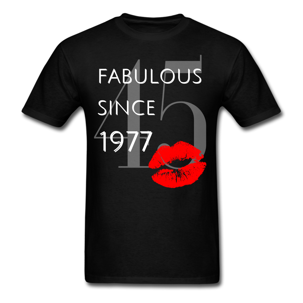 FABULOUS 45-1977 UNISEX SHIRT - black