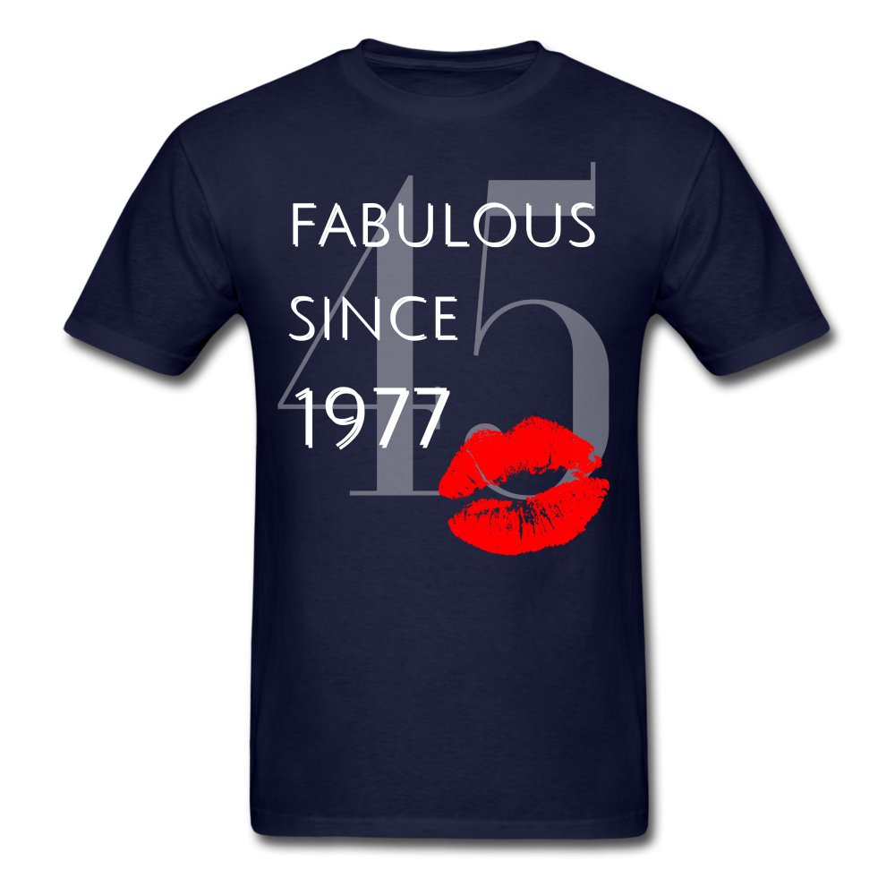 FABULOUS 45-1977 UNISEX SHIRT - navy