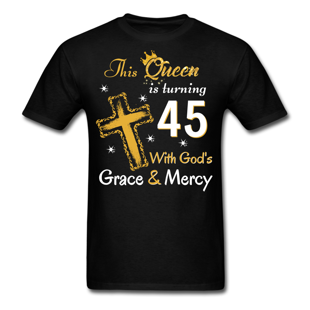 QUEEN 45 GRACE UNISEX SHIRT - black