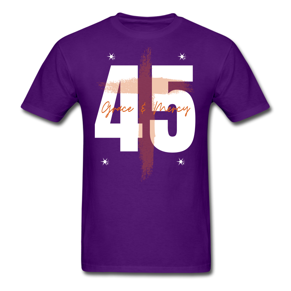 45 MERCY UNISEX SHIRT - purple