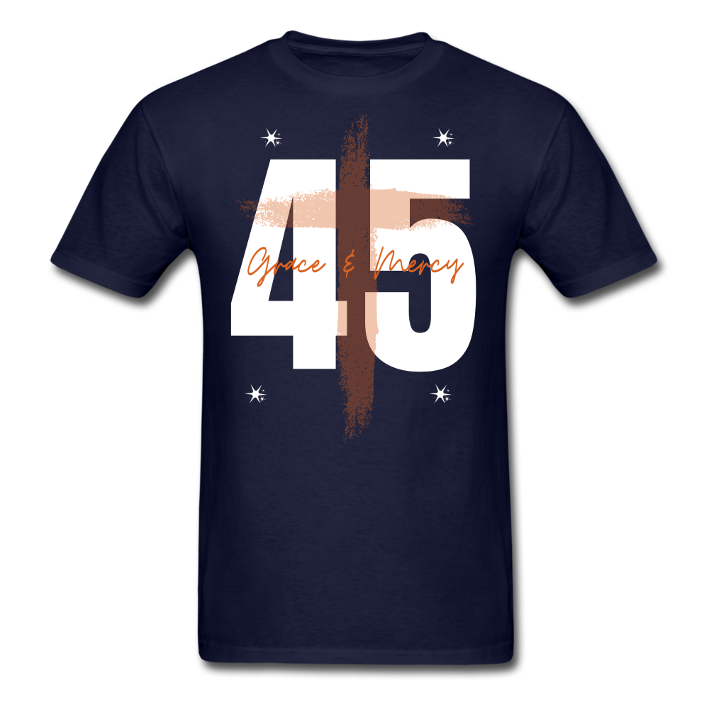 45 MERCY UNISEX SHIRT - navy