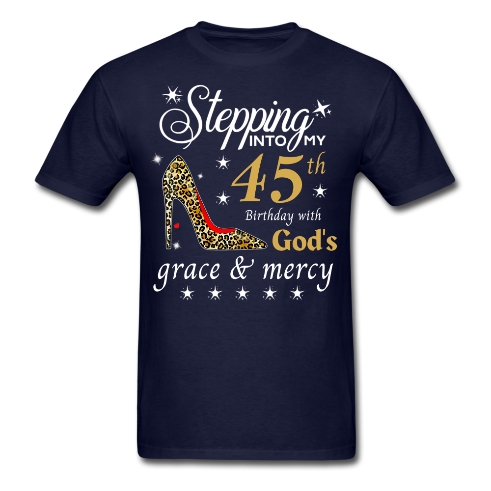 STEPPING 45 GRACE UNISEX SHIRT - navy