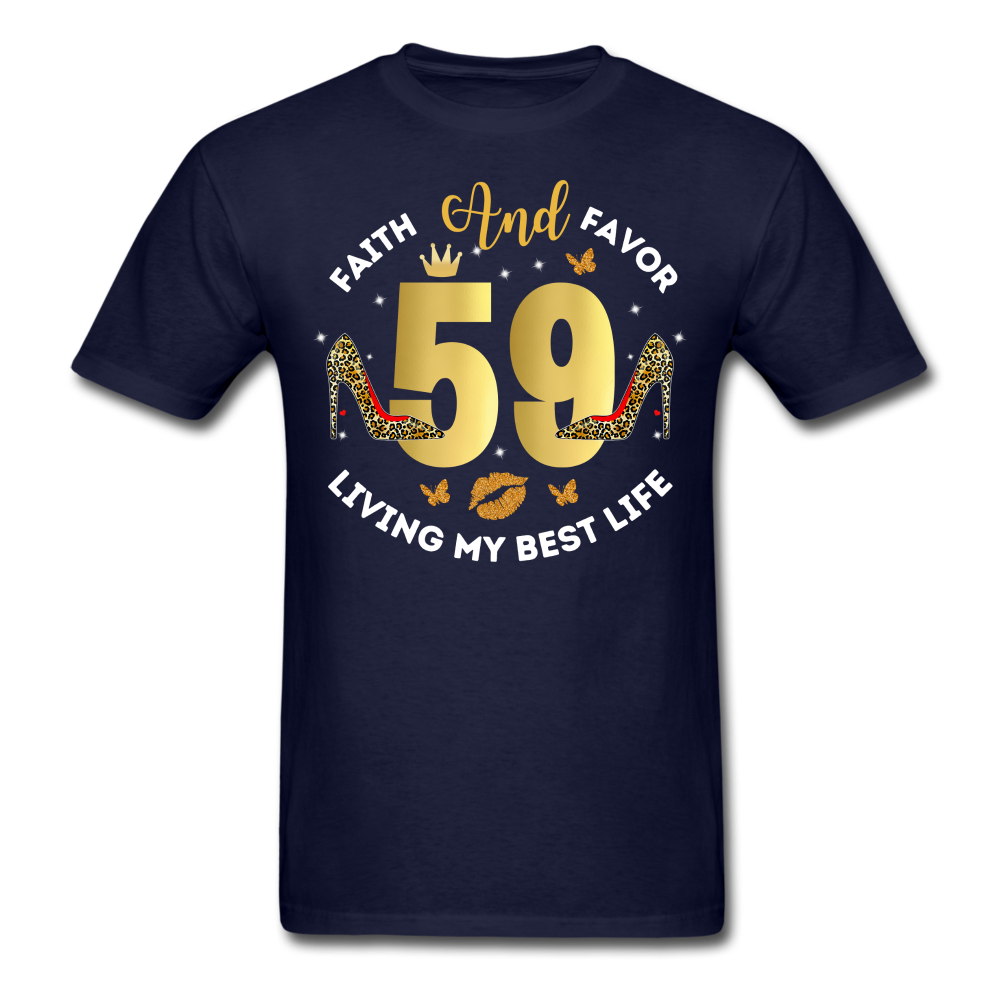 59 FAITH FAVOR UNISEX SHIRT - navy