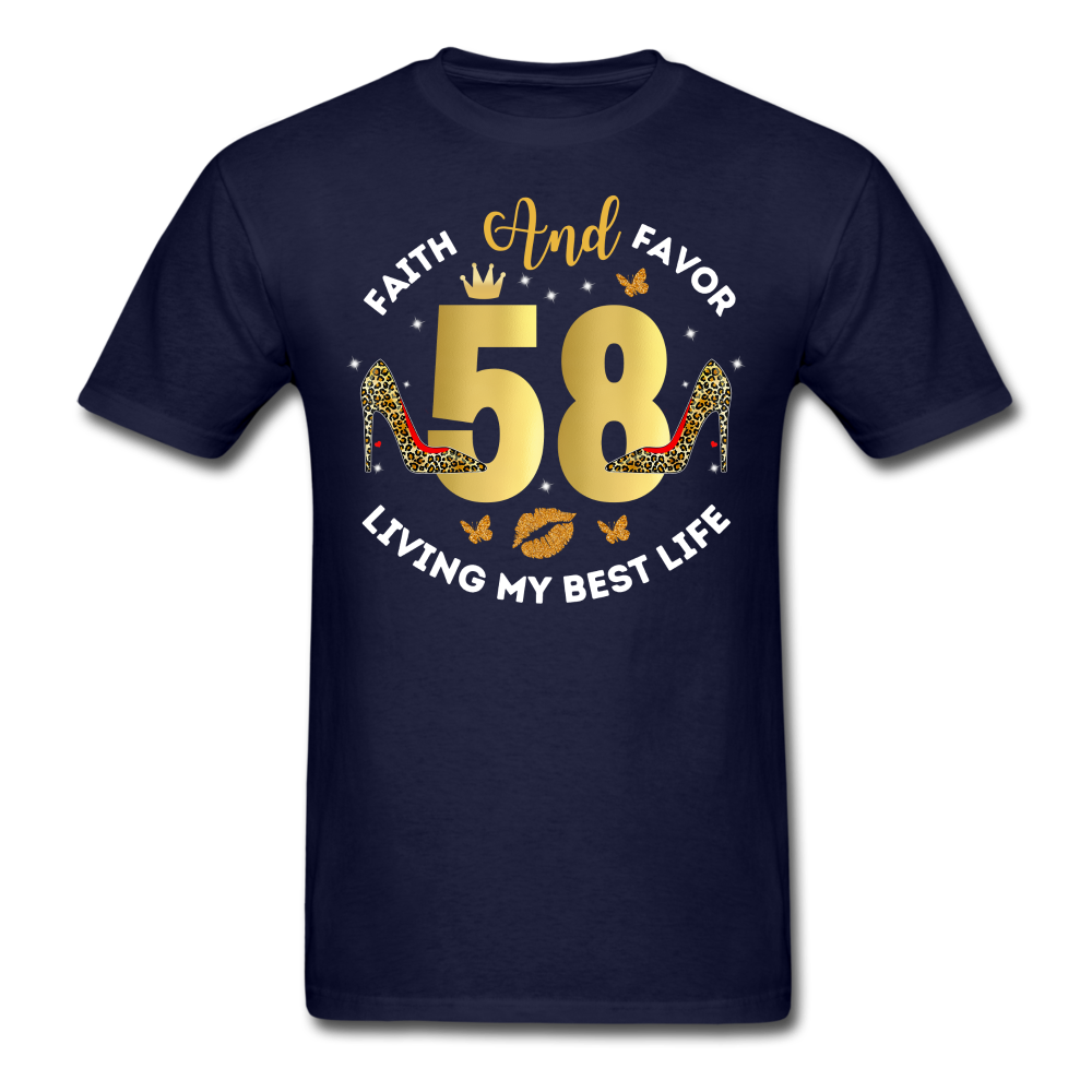 58 FAITH FAVOR UNISEX SHIRT - navy