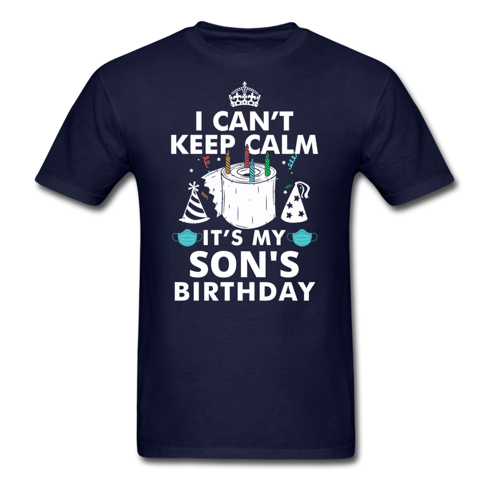 SONS BIRTHDAY UNISEX SHIRT - navy
