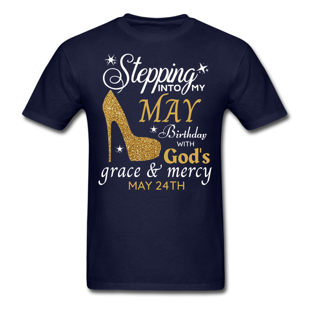 MAY 24TH GRACE UNISEX SHIRT - navy