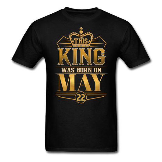 MAY 22ND KING - black