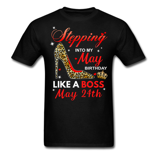 BOSS 24TH MAY UNISEX SHIRT - black