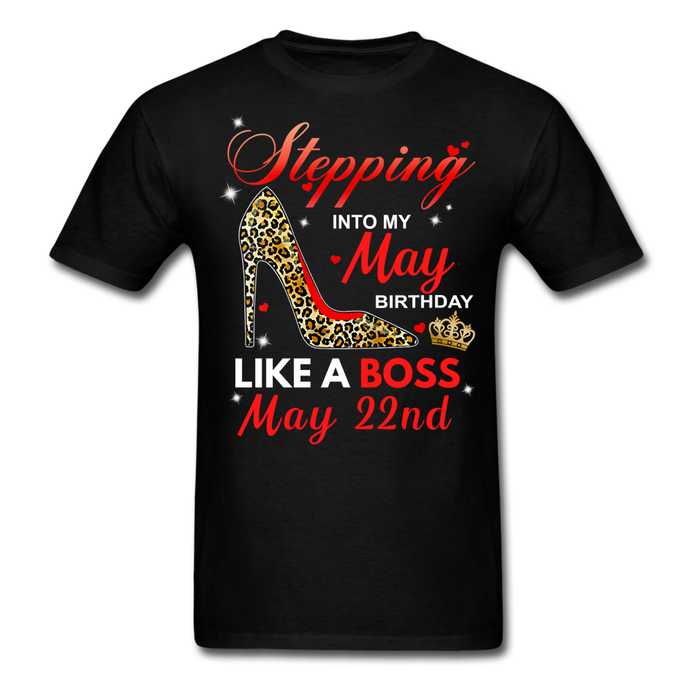 BOSS 22ND MAY UNISEX SHIRT - black