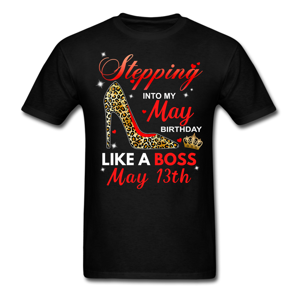 BOSS 13TH MAY UNISEX SHIRT - black