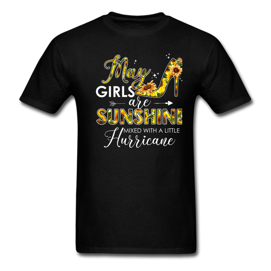 MAY SUNSHINE GIRL UNISEX SHIRT - black