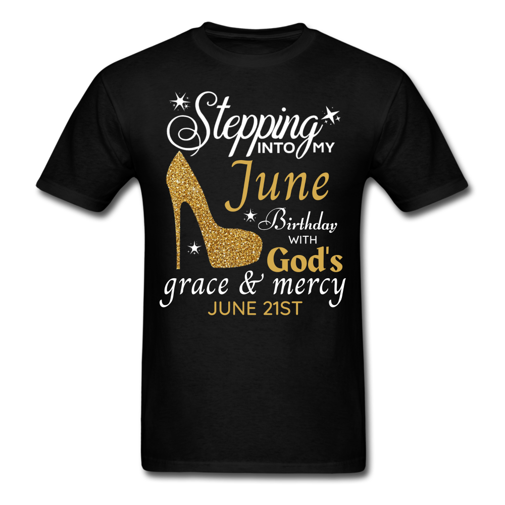 JUNE 21ST GRACE UNISEX SHIRT - black
