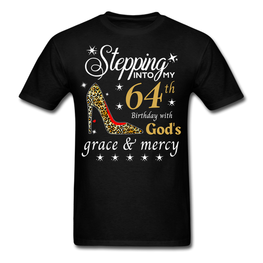 STEP 64 GRACE UNISEX SHIRT - black