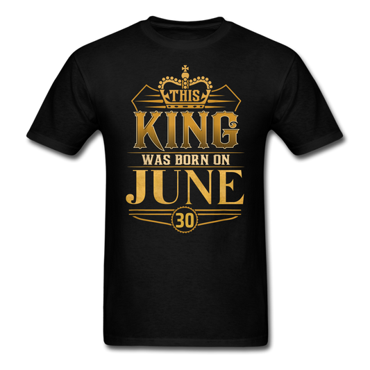 KING 30TH JUNE - black