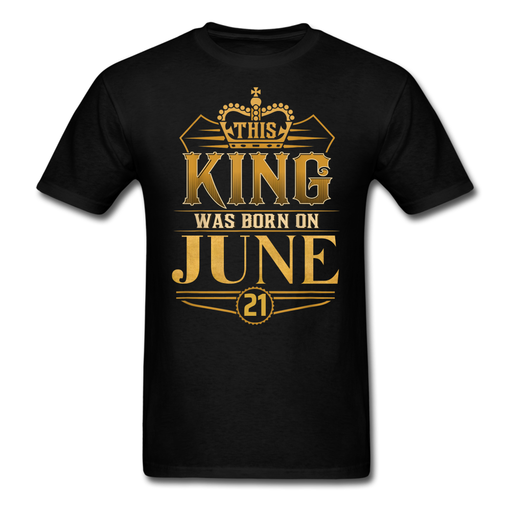 KING 21ST JUNE - black
