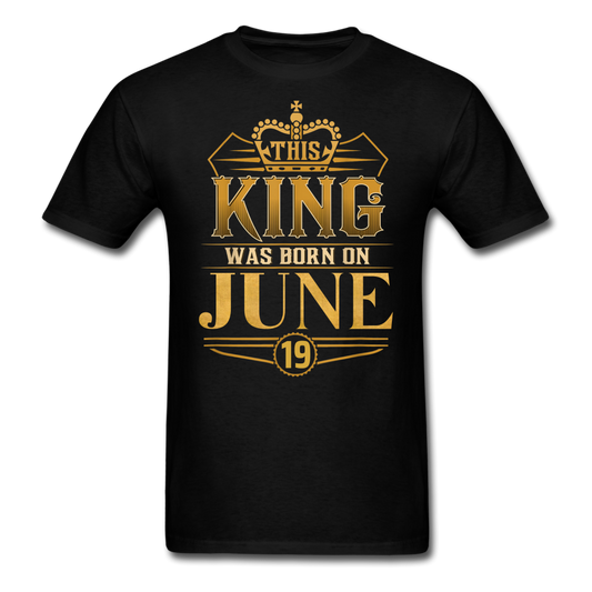 KING 19TH JUNE - black
