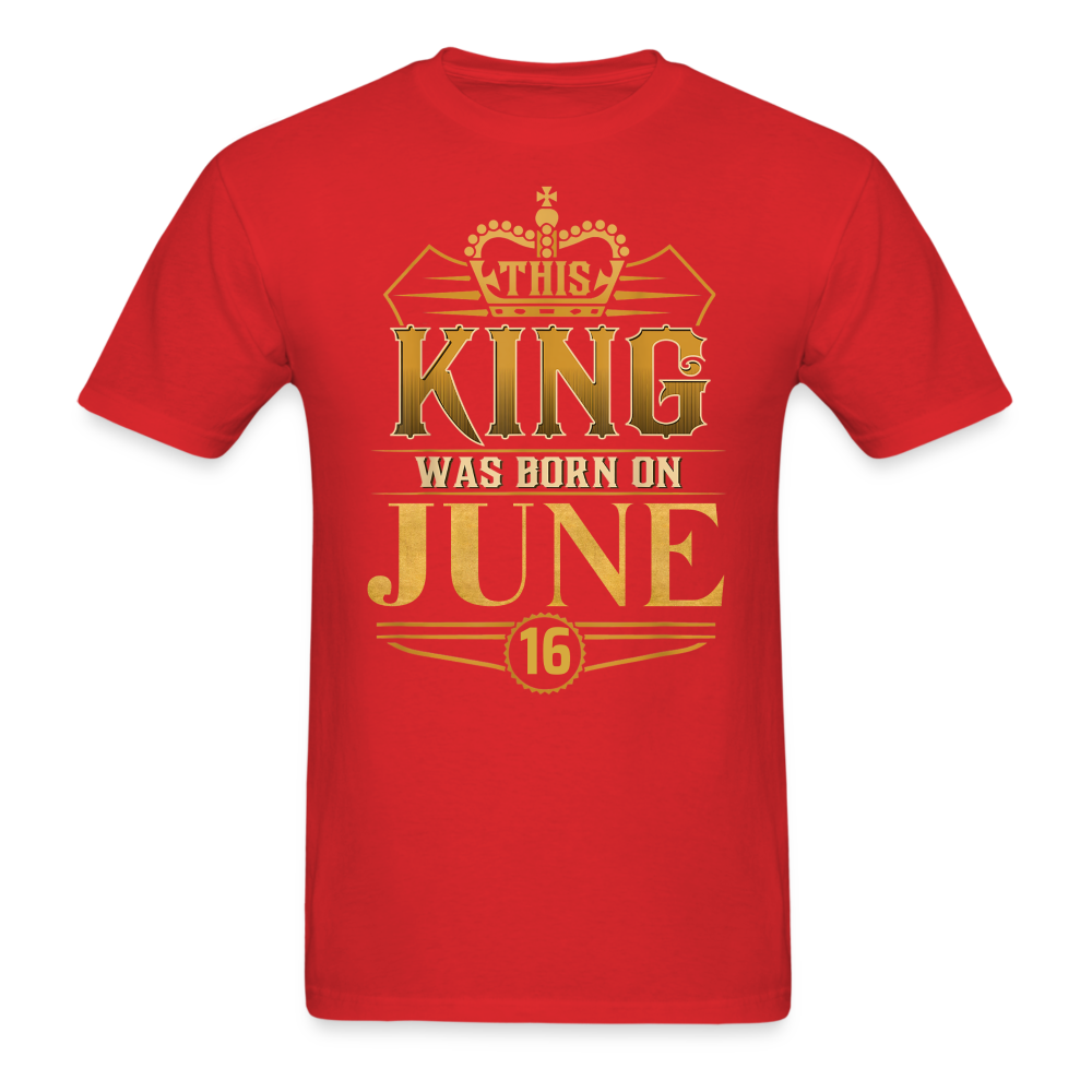 KING 16TH JUNE - red