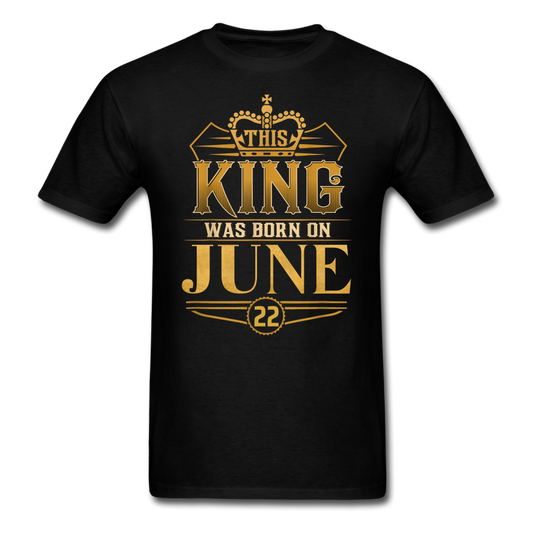 KING 22ND JUNE - black