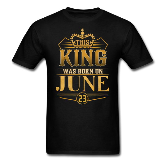 KING 23RD JUNE - black