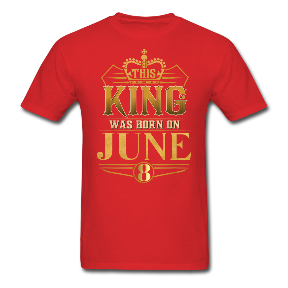 KING 8TH JUNE - red