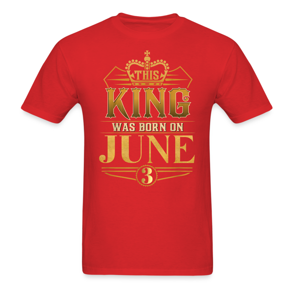 KING 3RD JUNE - red
