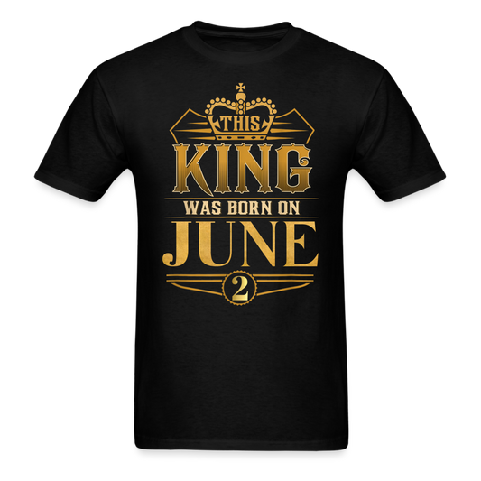 KING 2ND JUNE - black