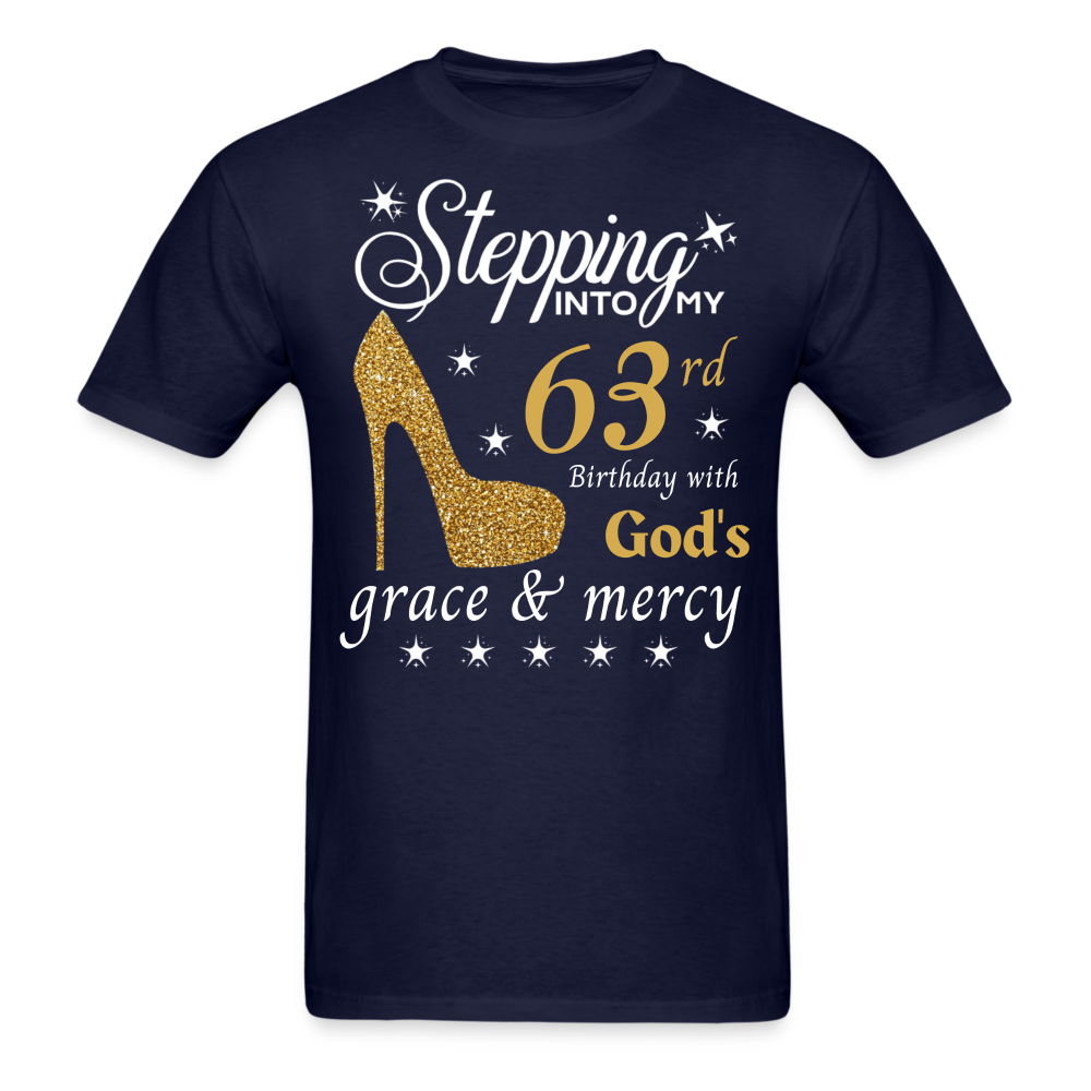 STEP 63 GRACE MERCY UNISEX SHIRT - navy