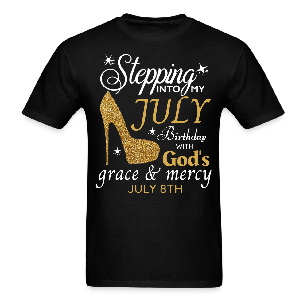 JULY 8TH GRACE UNISEX SHIRT - black